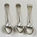 Twelve American Sterling Bird Patterned Teaspoons