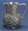 S Kirk  Son Sterling Repousse Pitcher