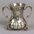 Dutch 833 Silver Threehandled Cup