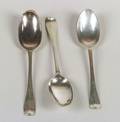 Five Queen AnneEarly Georgian Silver Tablespoons
