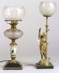 Four Victorian Lamps