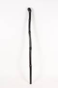 Ebonized Bamboo Cane w Rounded Top