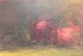 Oil Still Life of Red Roses