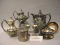Lot of Silver Plated Hollowware and Trays