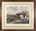 19th C Engraving Duke of Wellington at Waterloo