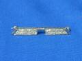 White Gold Bar Pin