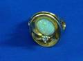 18kt Gold Opal and Diamond Ring