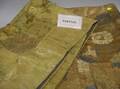 Two Japanese Silk Floral Brocade Patchwork Panels and a Silk Brocade Panel