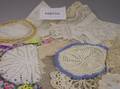 Large Lot of Assorted Crocheted and Needlework Bed and Table Items