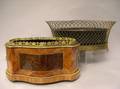Two French Neoclassicalstyle Giltmetal and Veneered Planters