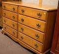 Ye Olde Randolph House Maple EightDrawer Double Dresser