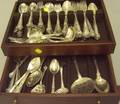 One Hundred Six Piece Manchester Sterling Silver Amaryllis Pattern Flatware Set