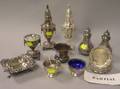 Approximately Fifty Sterling and Silver Plated Table Items