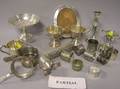 Collection of Small Sterling and Silver Plated Tableware