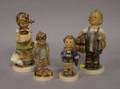 Four Hummel Ceramic Figurals
