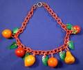 Bakelite Fruit Necklace