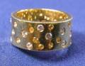18kt Gold and Diamond Band
