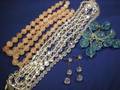 Group of Rock Crystal and Rose Quartz Necklaces