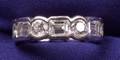 Platinum and Diamond Eternity Band
