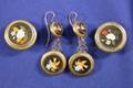 Antique Pietra Dura Earpendants