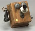 Kellogg Oak Magneto Telephone