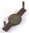 Mahogany Surveyors Compass by H S Pearson