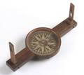 Mahogany Surveyors Compass by H S Pearson