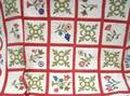 Pieced and Appliqued Cotton Album Quilt