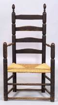 Turned Slatback Armchair