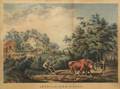 Nathaniel Currier publisher American 181388 American Farm Scenes No 1