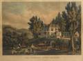 Currier  Ives publishers American 18571907 The Farmers Home Autumn