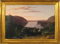 Hudson River oil on canvas landscape 19th c