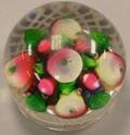 New England Glass Works Fruit Paperweight