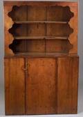 Pine Stepback Cupboard