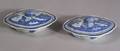 Pair of Canton Covered Porcelain Vegetable Dishes
