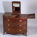 English Regency Mahogany Gentlemans Dressing Chest