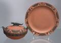 Two Wedgwood Rosso Antico Items