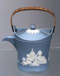 Wedgwood Solid Blue Jasper Kettle