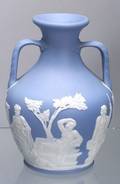 Wedgwood Solid Light Blue Jasper Portland Vase