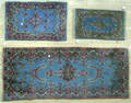 Three Kirman mats