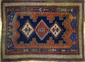 Persian throw rug