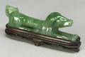 Jade Carving of a Reclining Hound