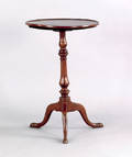 George II mahogany candlestand ca 1760