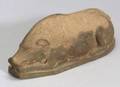 Pottery Figure of a Reclining Pig