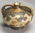 Satsuma DoubleHandled Vase