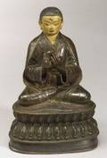 Bronze Figure of a Lama