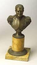 Bronze Bust of Napoleon with Sienna Marble Base