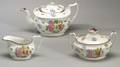 Extensive Assembled Newhall Porcelain Tea Service