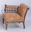 American Aesthetic Movement Rosewood Corner Chair