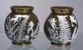 Pair of George Jones PateSurPate Vases